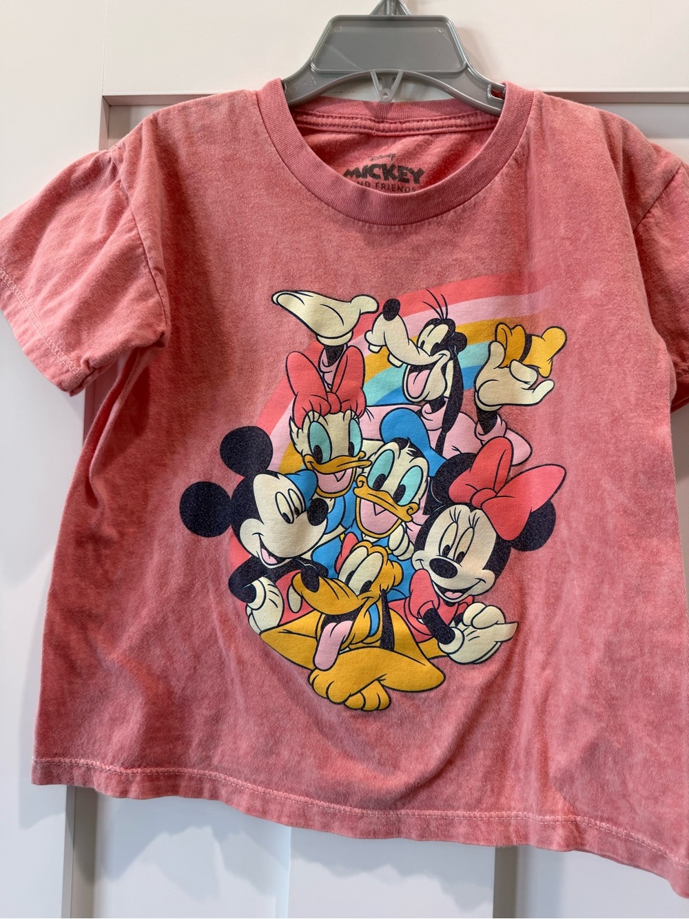 Disney Pink Mickey & Friends Short Sleeve Graphic Tee